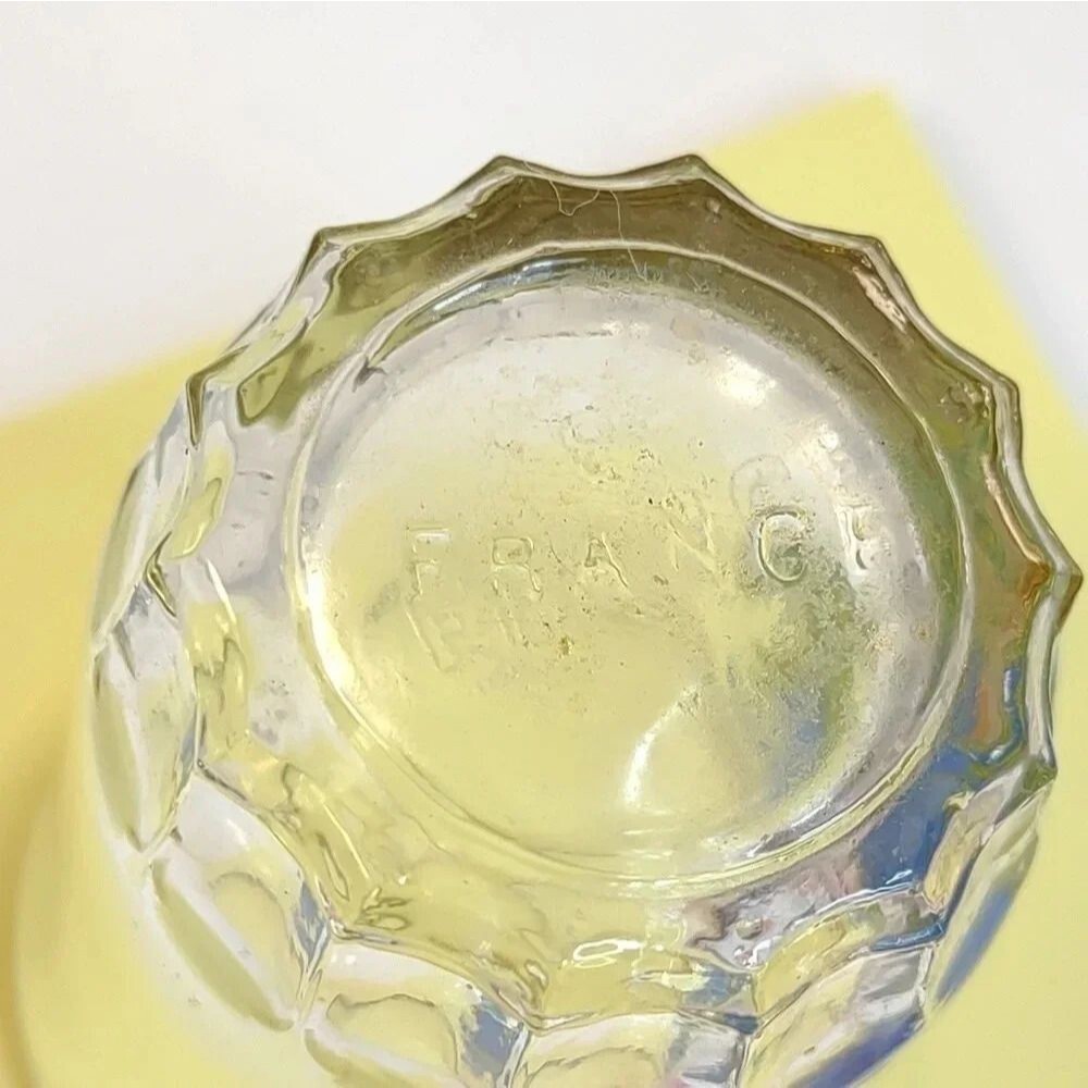 Vintage Shot Glasses With Blue Flower Pattern France Set of Six - Picture 10 of 11